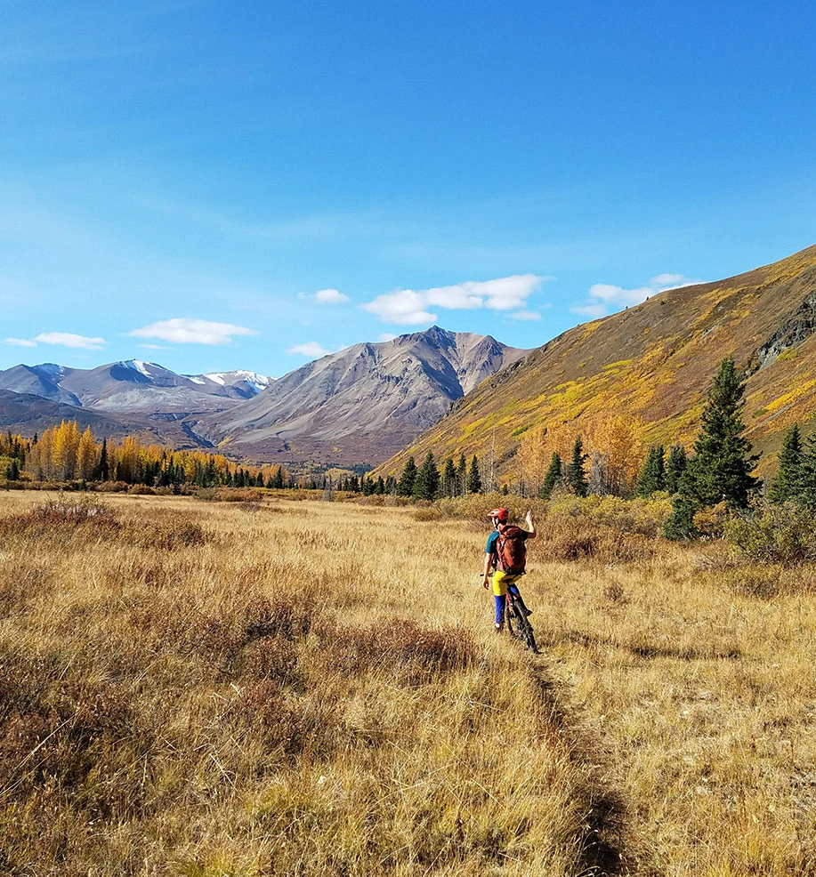 Mountain Biking Through the Yukon Wilderness